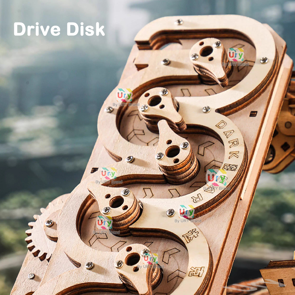 Ury 3D Wooden Puzzle Electric  – Marble Run Set recenzja i cena