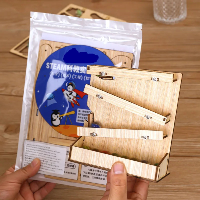 Wooden Marble Run DIY Kit, STE – Marble Run Set recenzja i cena