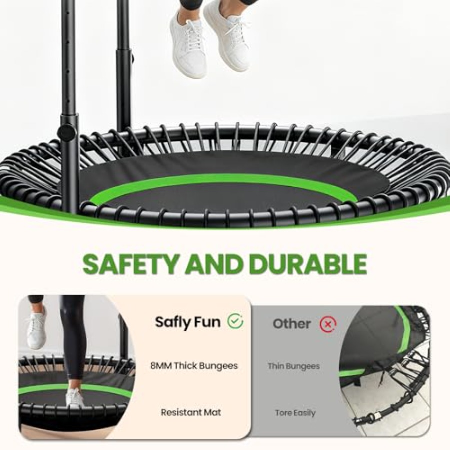 40''/45''/50'' Foldable Mini T – Trampoline Mini Indoor recenzja i cena