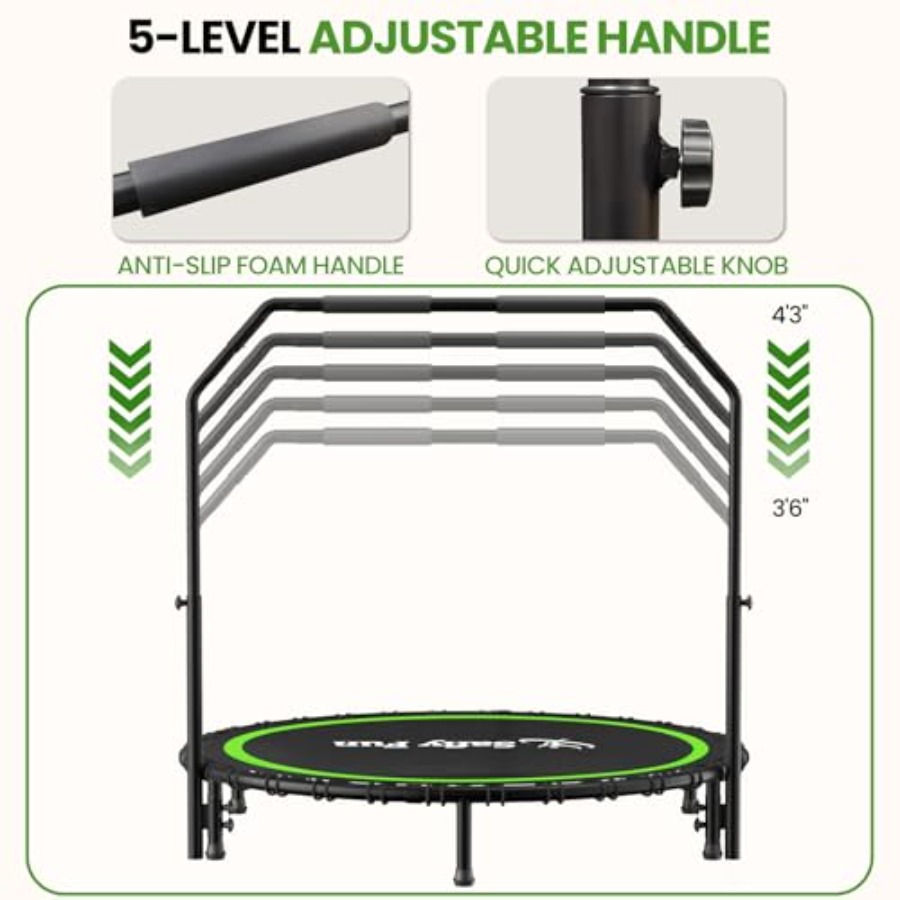 40''/45''/50'' Foldable Mini T – Trampoline Mini Indoor recenzja i cena