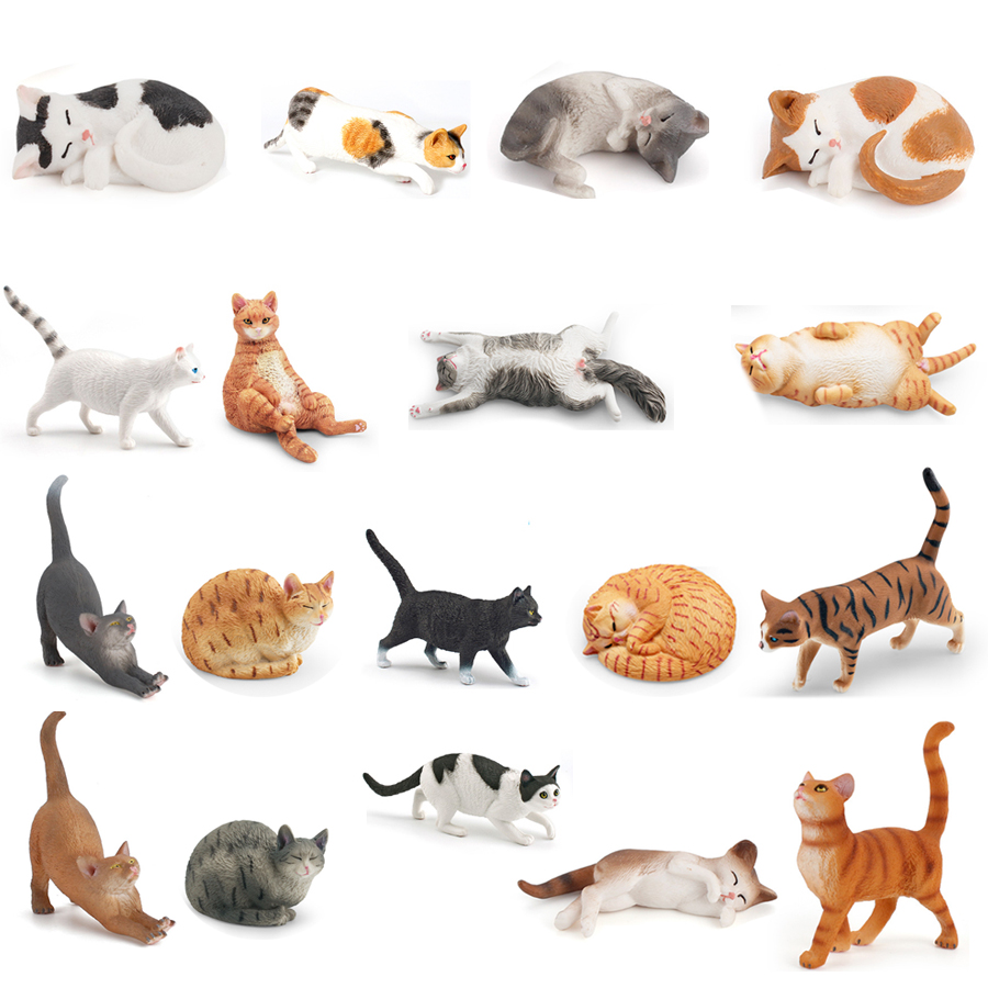 Realistic Cute Kitty Lazy Past – Kids Toys Under 1 Year recenzja i cena