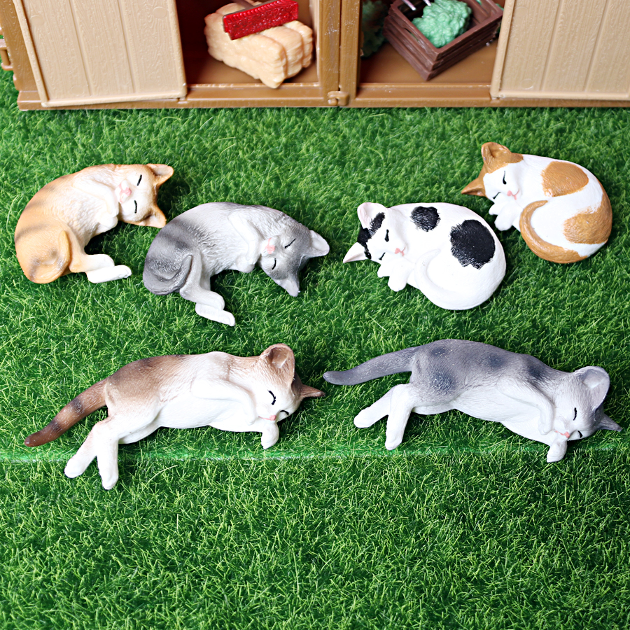 Realistic Cute Kitty Lazy Past – Kids Toys Under 1 Year recenzja i cena