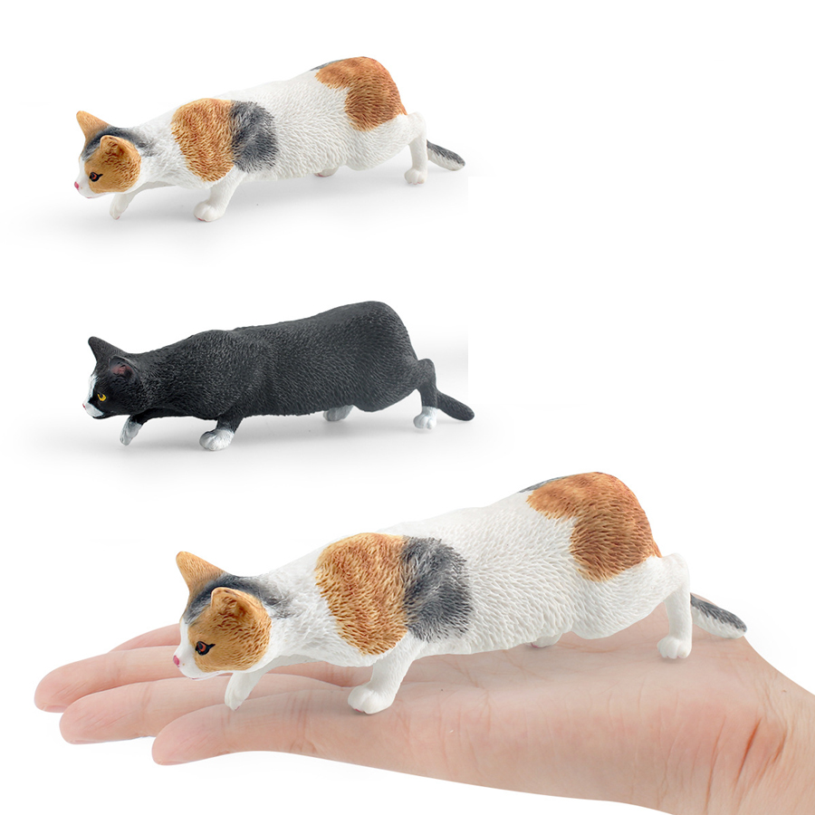Realistic Cute Kitty Lazy Past – Kids Toys Under 1 Year recenzja i cena