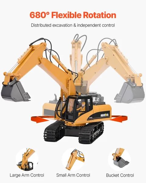Remote Control Excavator Toy 1 – Kids Toys Channel recenzja i cena