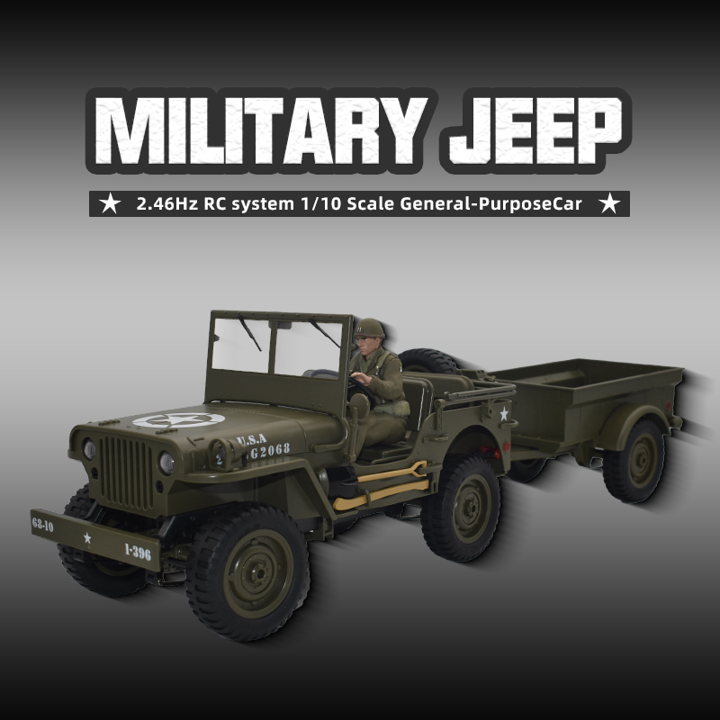 JJRC C8815 Rc car 1941 JEEP WI – Kids Toys Jeep recenzja i cena
