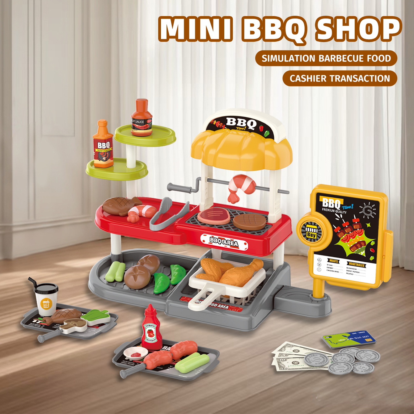 Children's play house toy mini – Toy Cash Register recenzja i cena