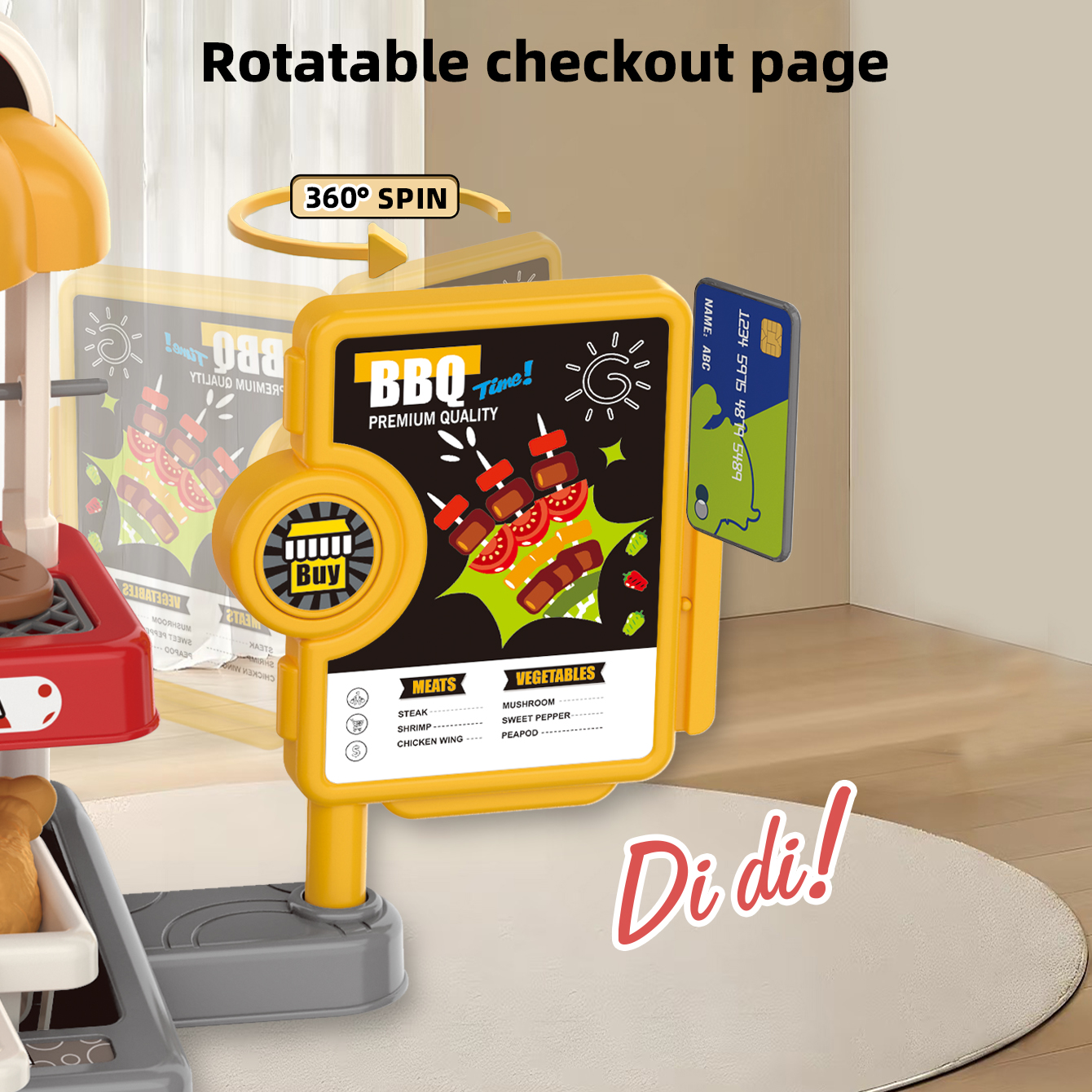 Children's play house toy mini – Toy Cash Register recenzja i cena
