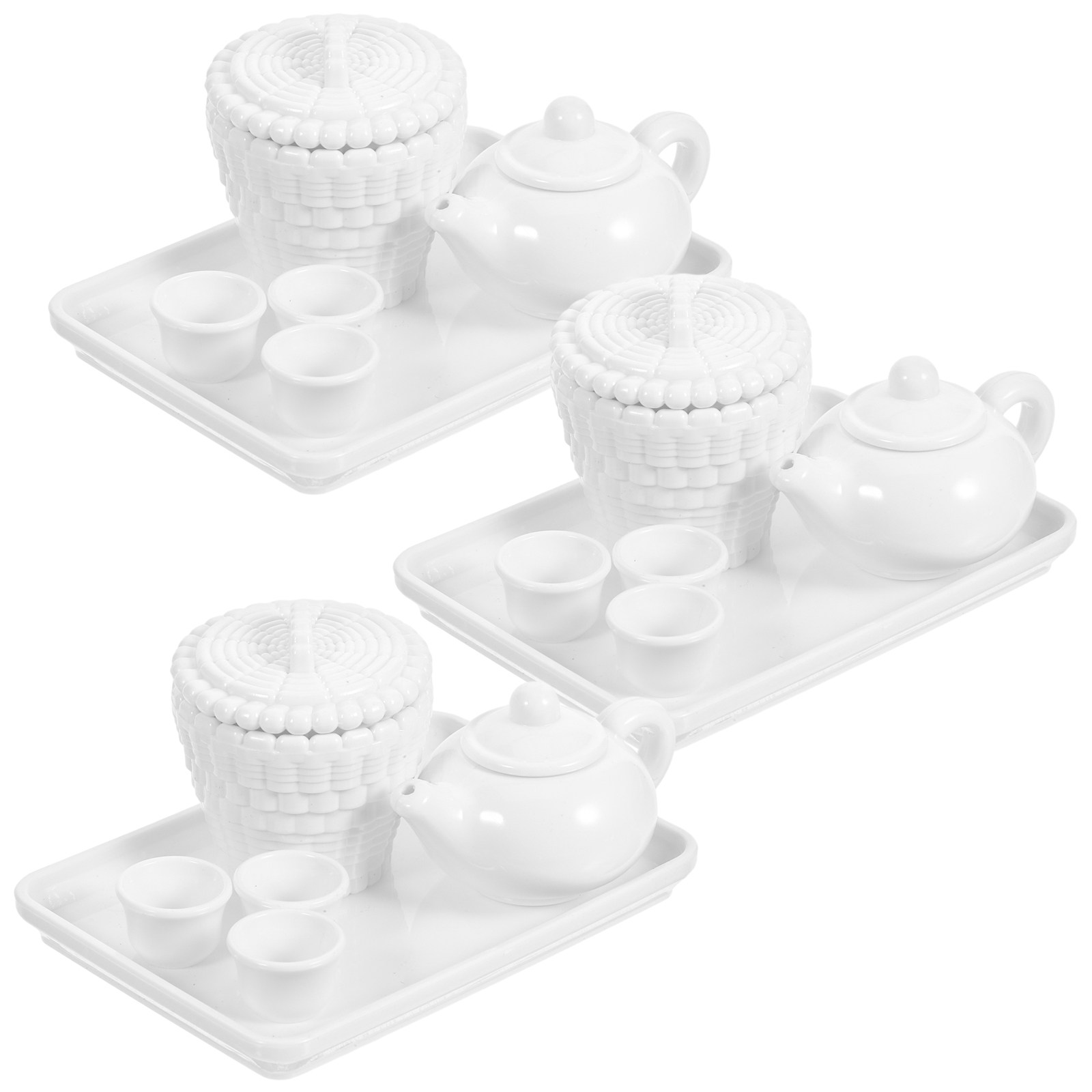 3Sets Miniature Dollhouse Plas – Play Kitchen Set recenzja i cena