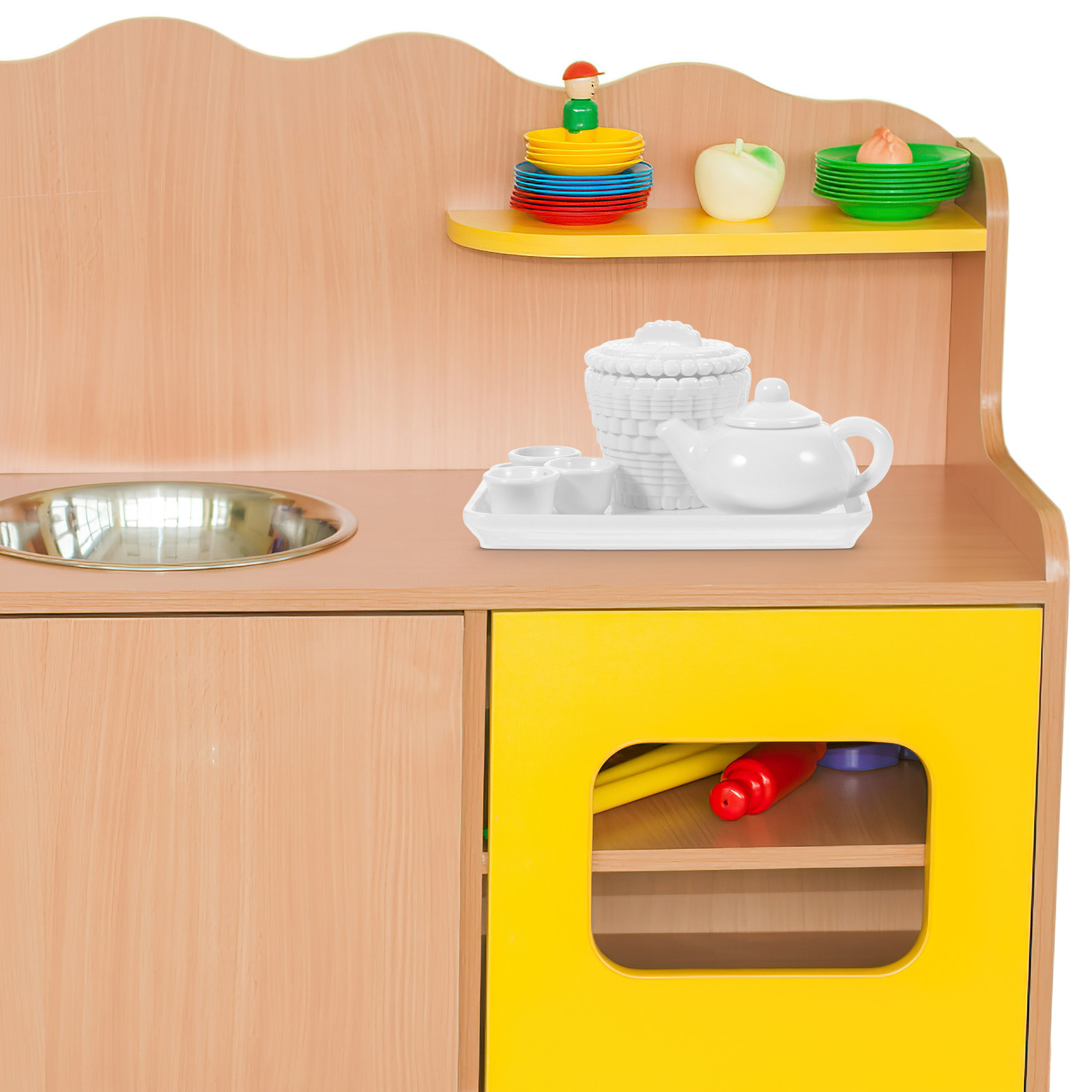 3Sets Miniature Dollhouse Plas – Play Kitchen Set recenzja i cena