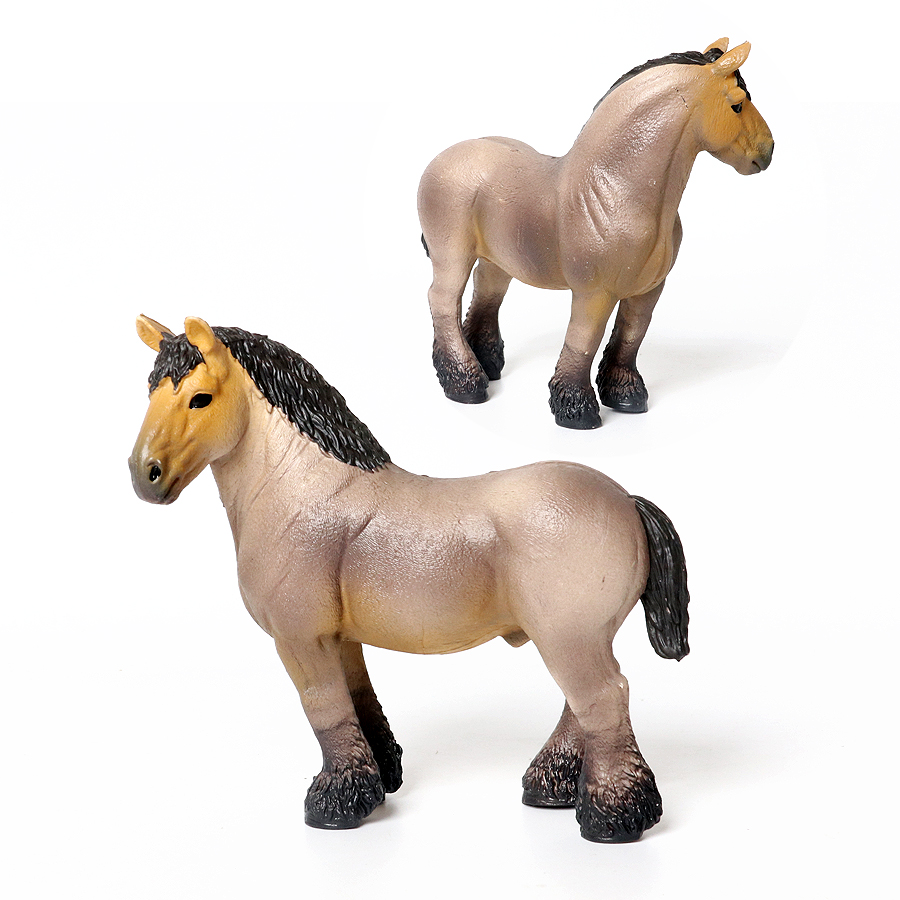 Realistic Horse Model Clydesda – Kids Toys Under 1 Year recenzja i cena