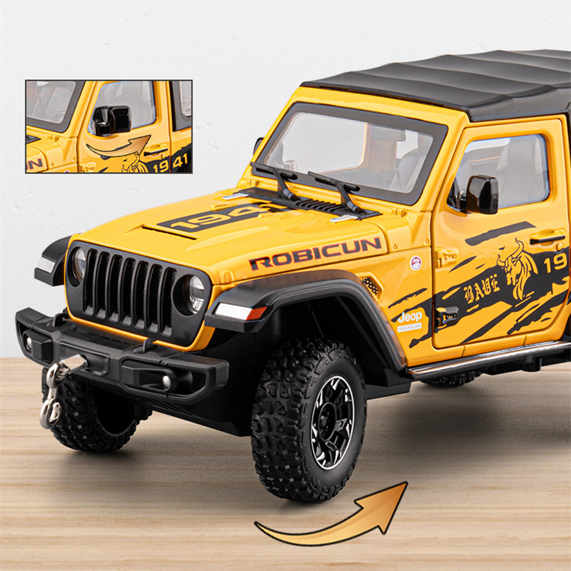 1:24 Jeeps Wrangler Rubicon Al – Kids Toys Jeep recenzja i cena