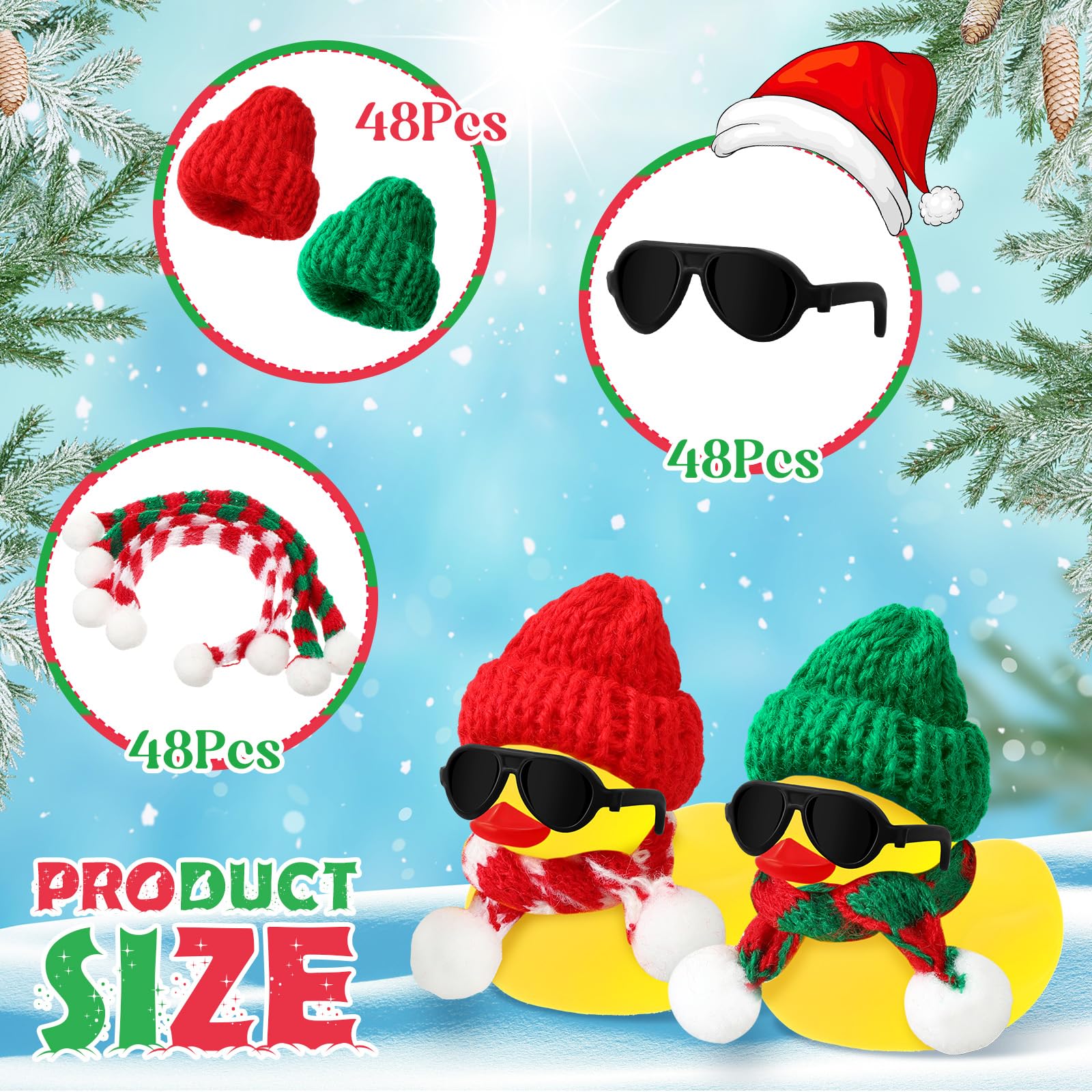 12/24/48 Set Christmas Rubber  – Kids Toys Jeep recenzja i cena
