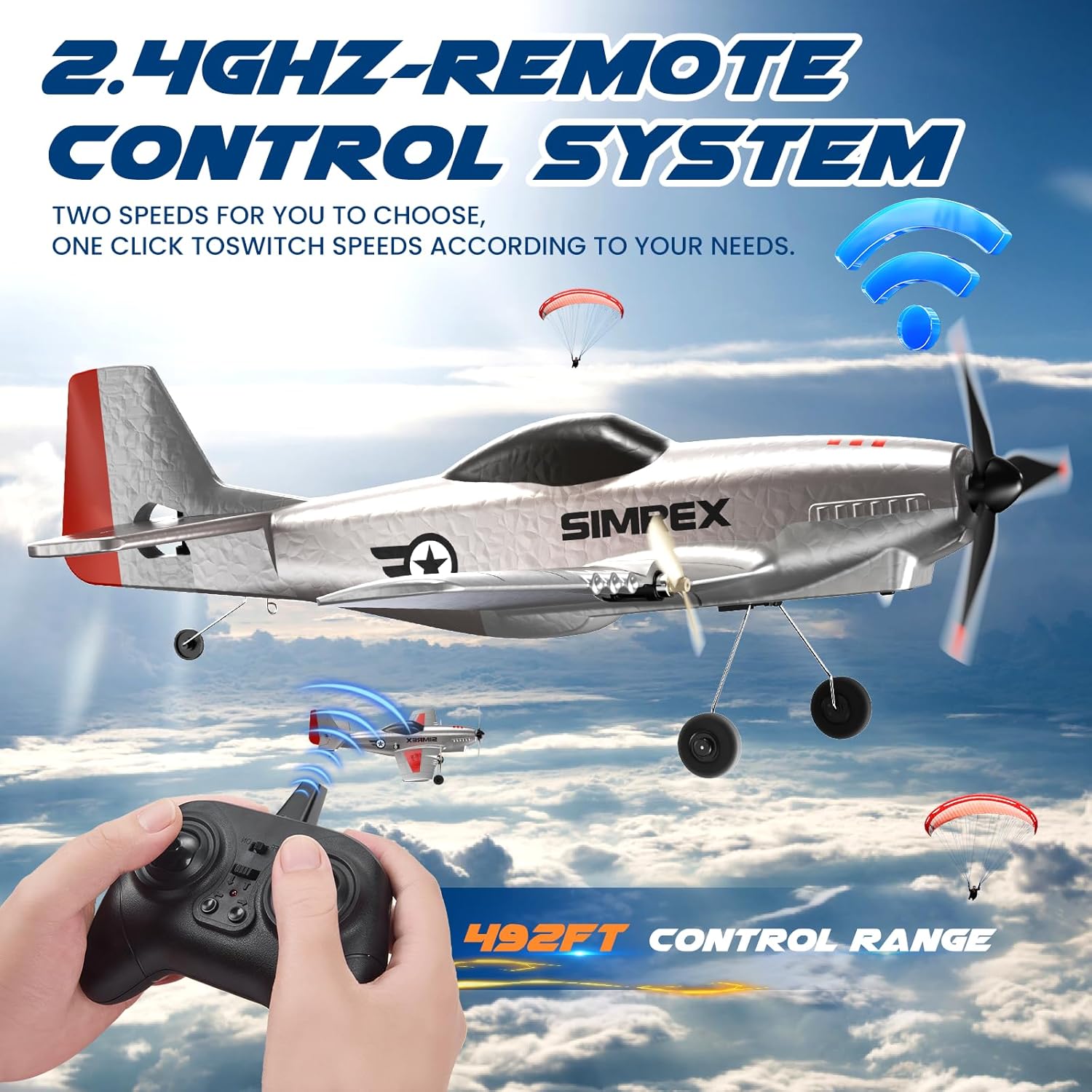 2.4GHz 3-Channel P51 Foam Glid – Kids Toys Channel recenzja i cena