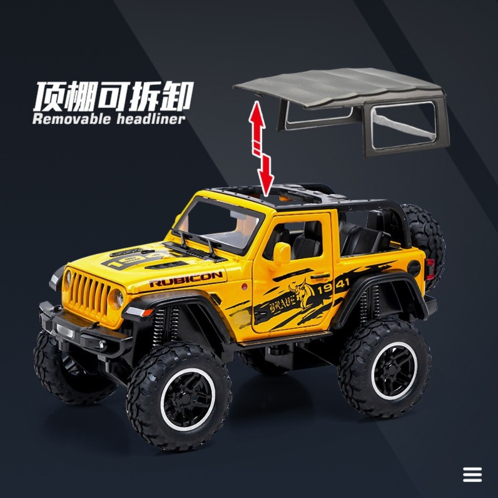 1:24 Jeep Big Wheel Off-road D – Kids Toys Jeep recenzja i cena