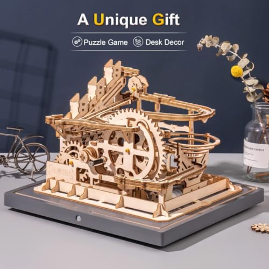 3D Wooden Puzzles Marble Run S – Marble Run Set recenzja i cena