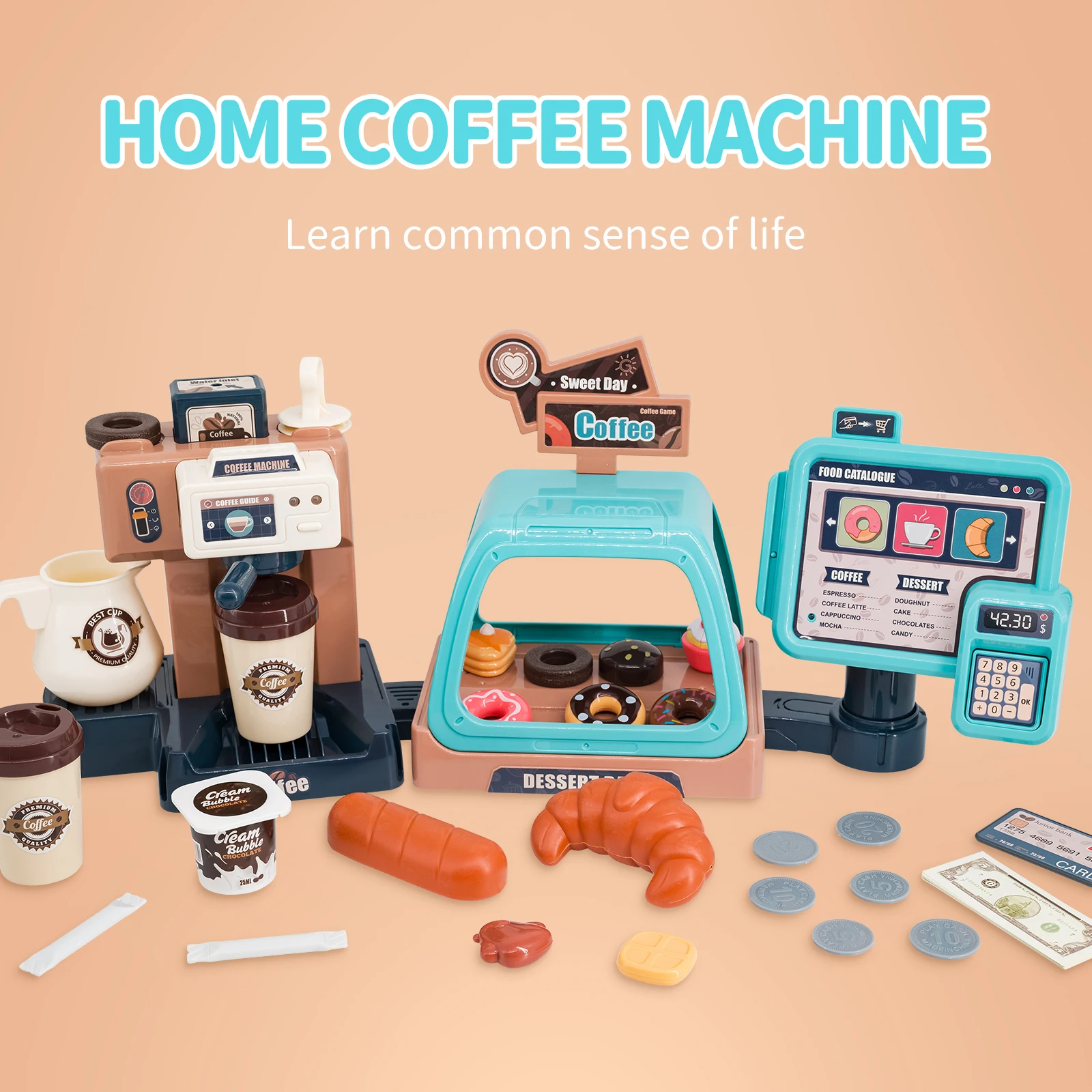 Pretend Play Shopping Cash Reg – Toy Cash Register recenzja i cena