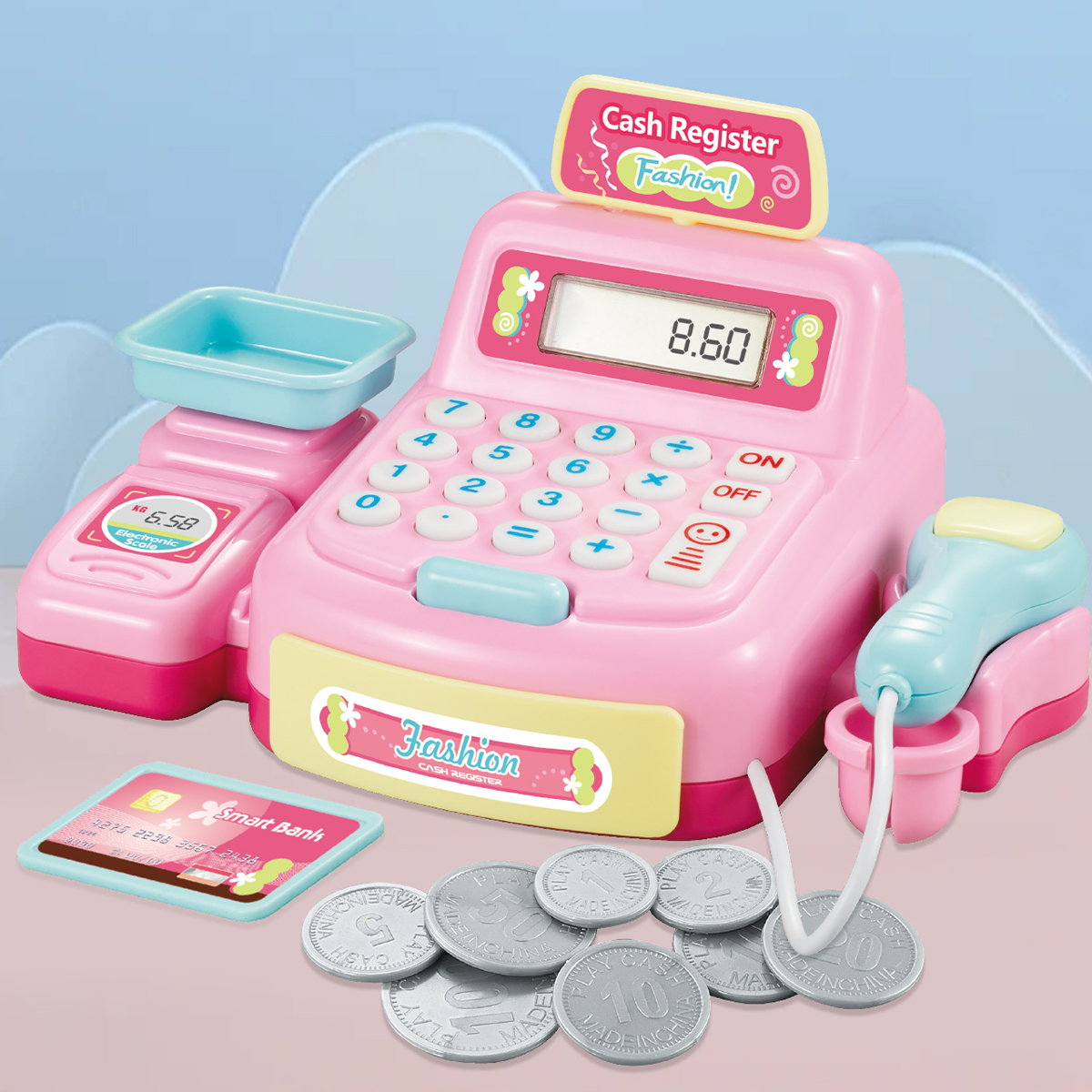 Supermarket Calculator Cash Re – Toy Cash Register recenzja i cena