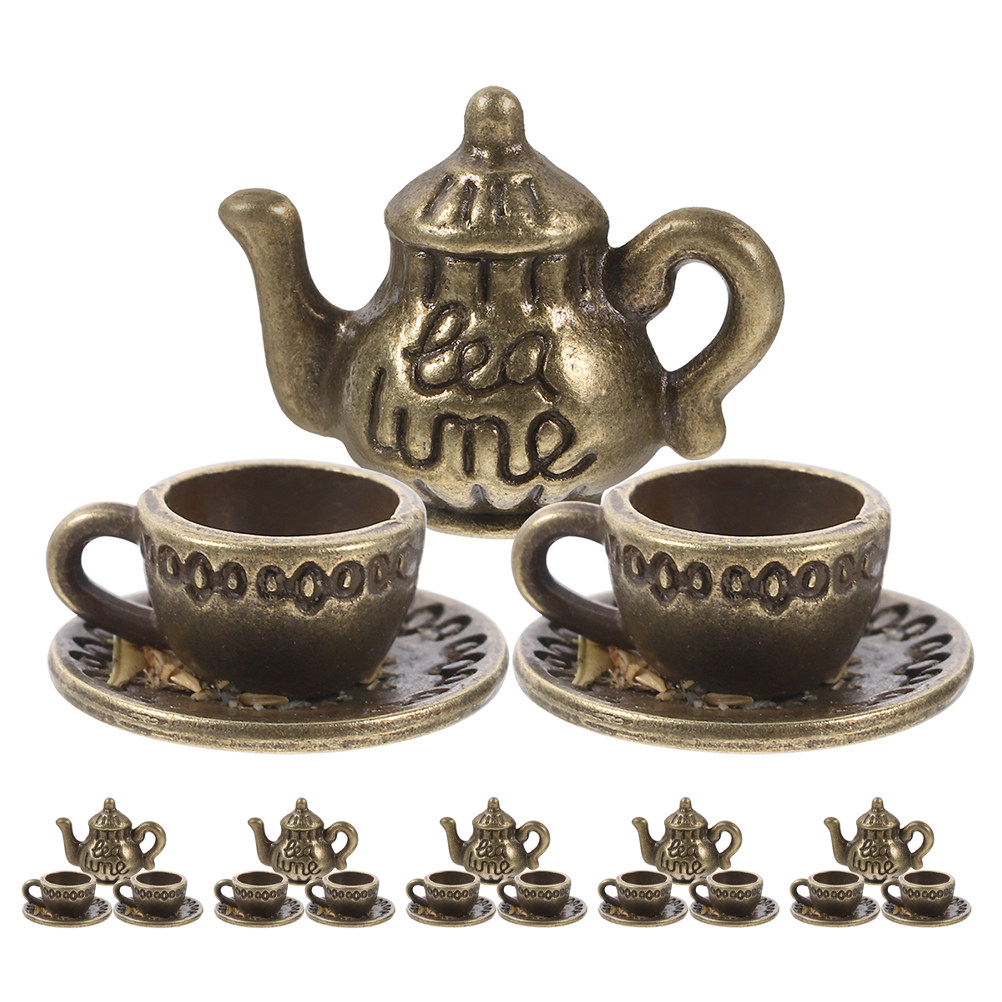 6Sets Mini Tea Set Vintage Sty – Play Kitchen Set recenzja i cena