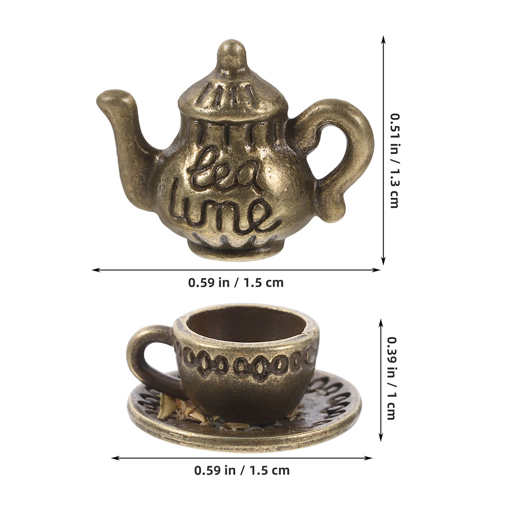 6Sets Mini Tea Set Vintage Sty – Play Kitchen Set recenzja i cena