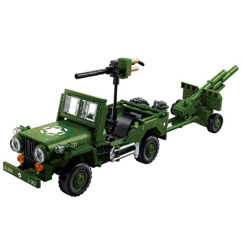 WW2 US Military Tank Series Bu – Kids Toys Jeep recenzja i cena