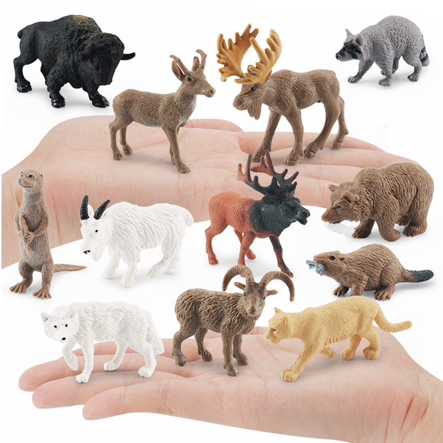 Realistic North American Anima – Kids Toys Under 1 Year recenzja i cena