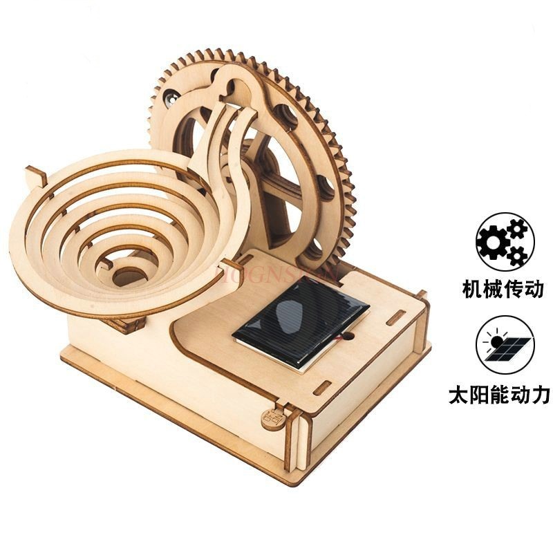 Solar Wooden Marble Run for Ki – Marble Run Set recenzja i cena