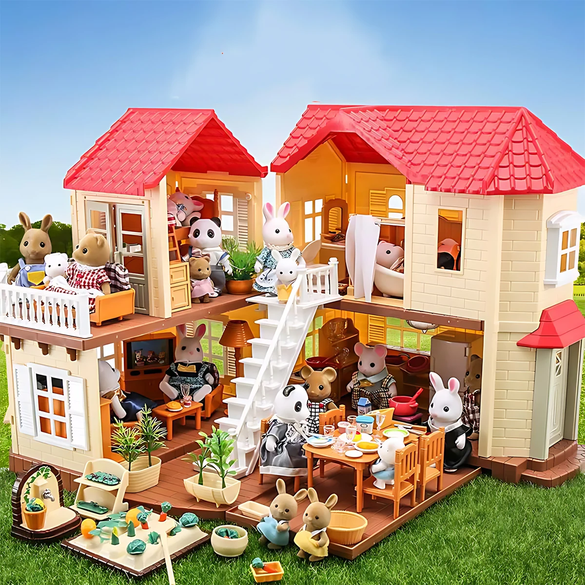 Miniature Furniture 1:12 Dollh – Play Kitchen Set recenzja i cena