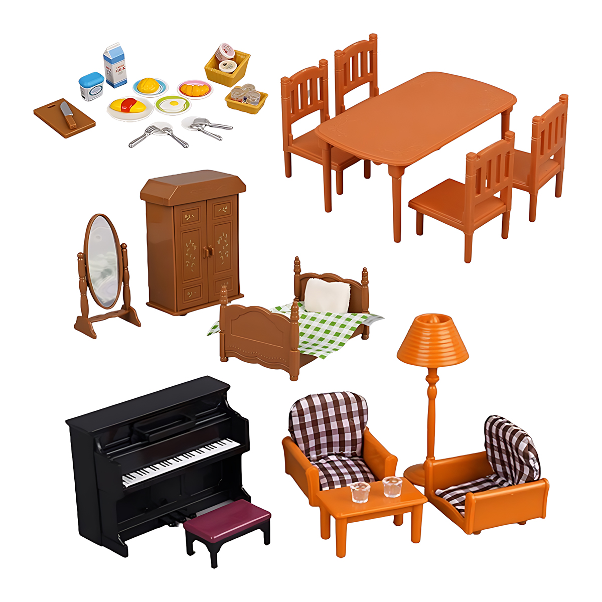 Miniature Furniture 1:12 Dollh – Play Kitchen Set recenzja i cena