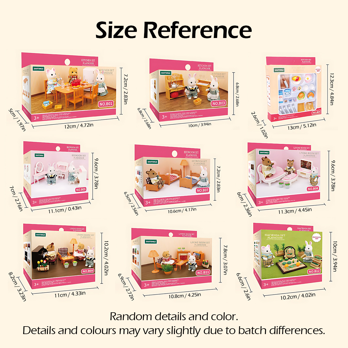 Miniature Furniture 1:12 Dollh – Play Kitchen Set recenzja i cena