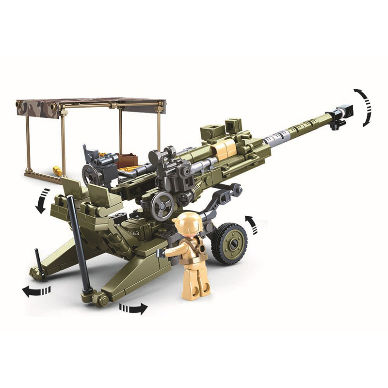 Military WW2 M777 Ultralightwe – Kids Toys Uk recenzja i cena