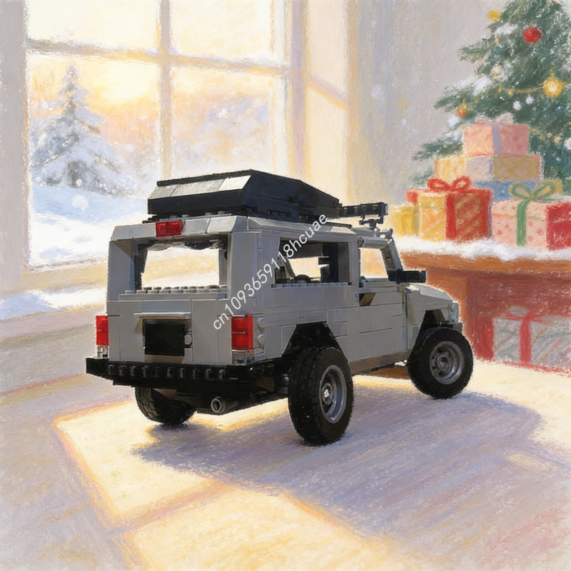 1212pcs MOC Icons Jeepped Cher – Kids Toys Jeep recenzja i cena