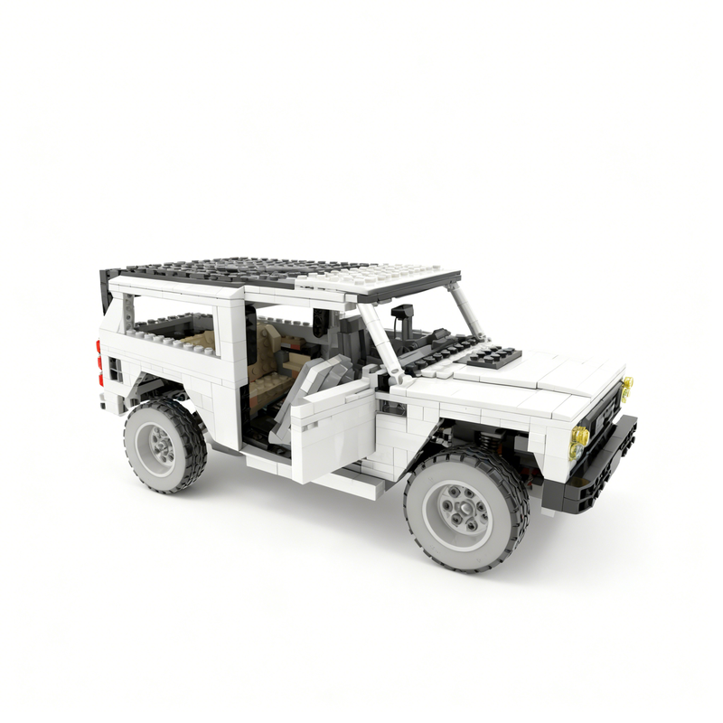 1212pcs MOC Icons Jeepped Cher – Kids Toys Jeep recenzja i cena