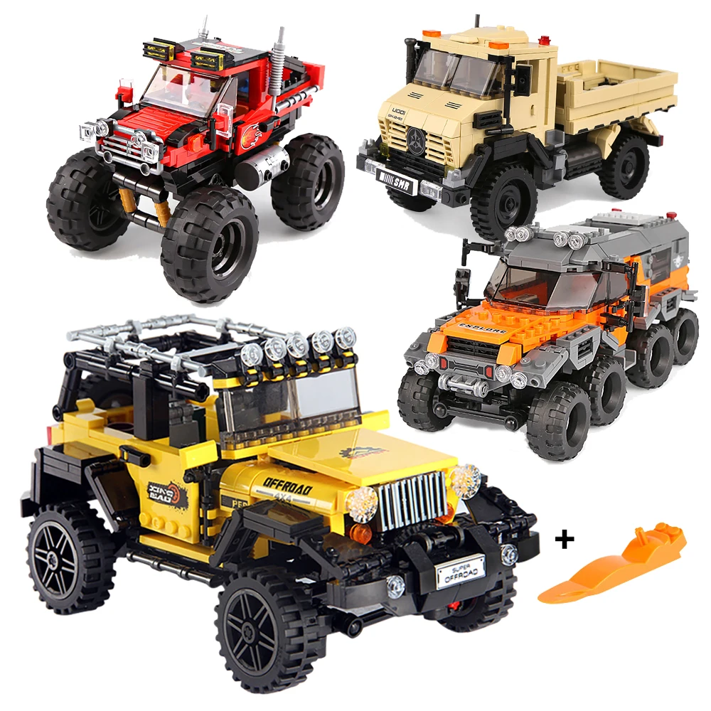 DIY Car Truck Building Block S – Kids Toys Jeep recenzja i cena