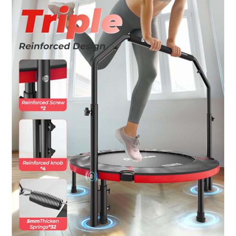 40 Foldable Mini Trampoline Re – Trampoline Mini Indoor recenzja i cena