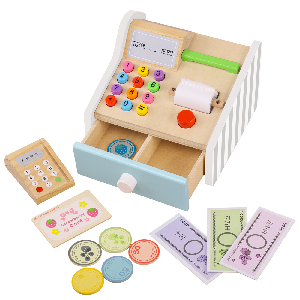 Wooden cash register Toys Chil – Toy Cash Register recenzja i cena