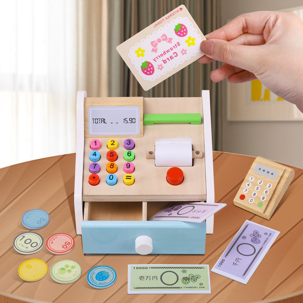 Wooden cash register Toys Chil – Toy Cash Register recenzja i cena