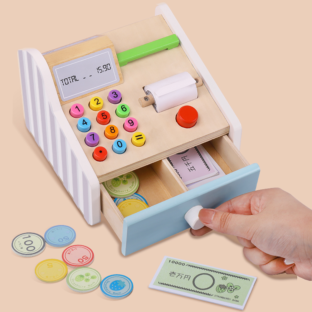Wooden cash register Toys Chil – Toy Cash Register recenzja i cena