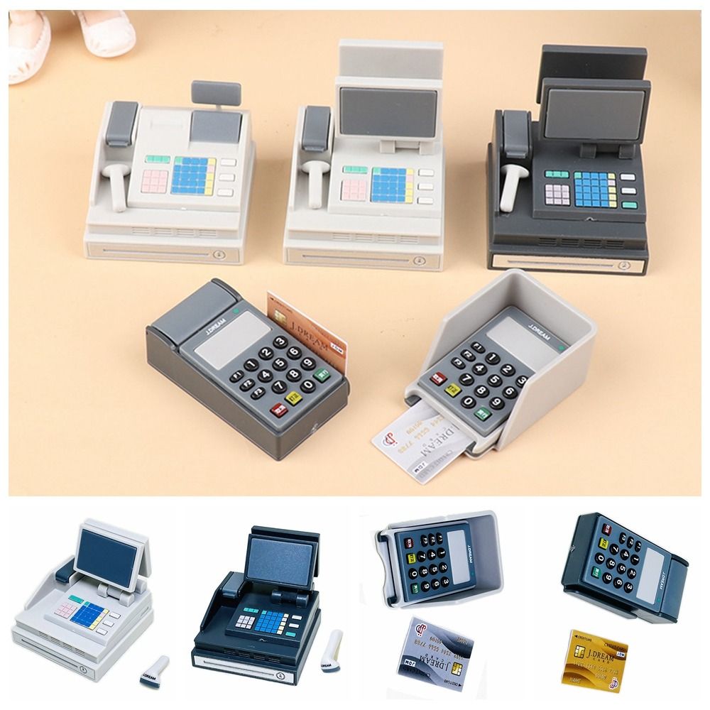 DIY Dollhouse POS Machine Play – Toy Cash Register recenzja i cena